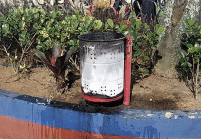 Guarda Municipal de Maricá atua em caso de dano ao patrimônio público na Praça dos Gaviões
