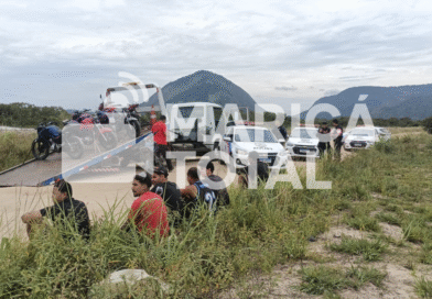 ROMU e PROEIS interrompem “rolezinho” de motos na restinga de Maricá