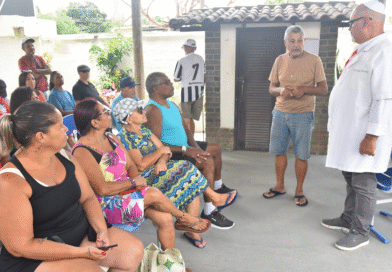 Palestra lúdica marca ações do Novembro Azul na Casa da Terceira Idade de Santa Paula