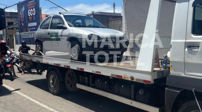 Carro furtado no Rio é recuperado em Maricá por agentes do PROEIS