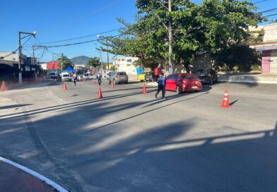 Operação Lei Seca é realizada no bairro Flamengo