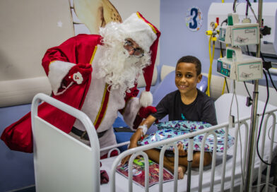 Hospital Conde Modesto Leal promove ação de Natal para crianças internadas