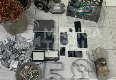 Operação da Polícia em centros de reciclagem termina com dois homens presos