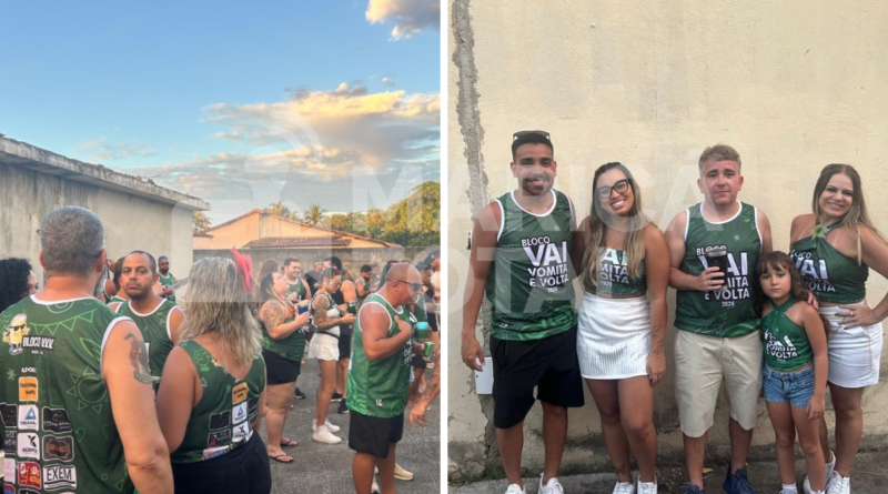 “Vai Vomita e Volta” arrasta multidão e promete grande desfile na Passarela Adélia Breve