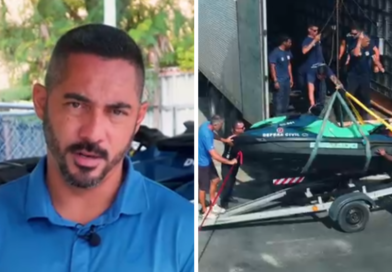 Defesa Civil de Maricá reforça salvamento marítimo com seis novos jet skis
