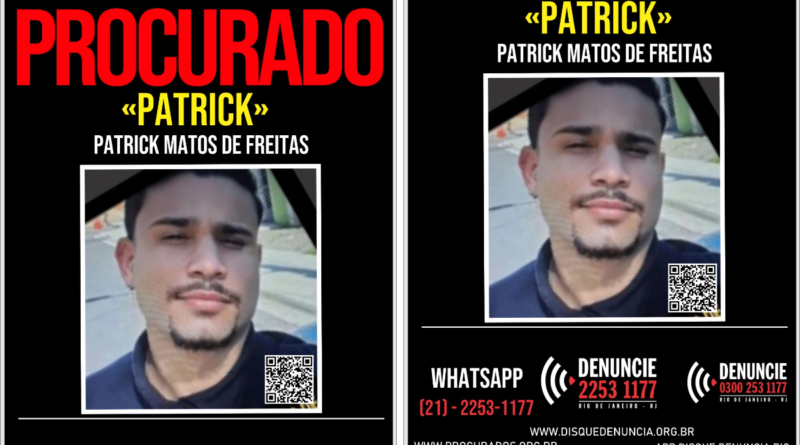 Disque Denúncia divulga cartaz para localizar suspeito de ataque brutal em Maricá