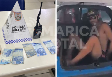 Homem é detido com rádio transmissor na comunidade da Linha em São José