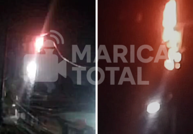 Transformador pega fogo na Mumbuca e deixa moradores sem energia na noite de terça-feira
