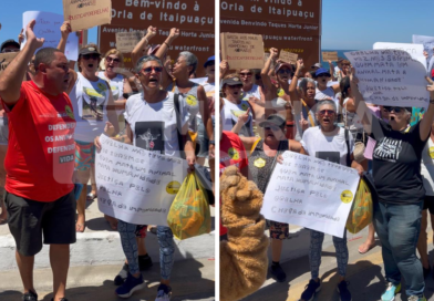 Caso Orelha leva moradores às ruas de Itaipuaçu em ato contra maus-tratos a animais