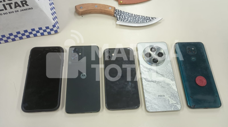 Dupla é presa após série de roubos na Orla de Araçatiba