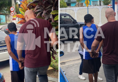 Suspeitos são presos após furto em supermercado no Centro de Maricá