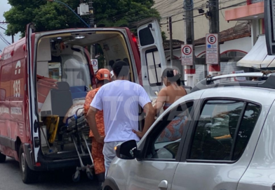 Atropelamento na faixa de pedestres mobiliza equipes de resgate no Centro de Maricá