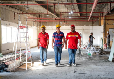 Rumo ao Grupo Especial: União de Maricá acelera obras de seu novo barracão na Cidade do Samba