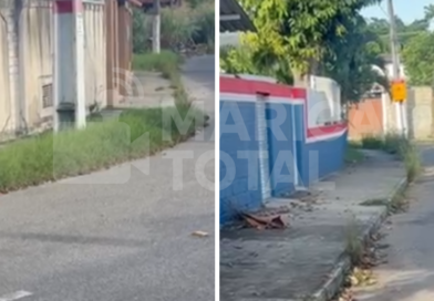 Moradores da Mumbuca cobram limpeza e conservação na Rua Letelba Rocha