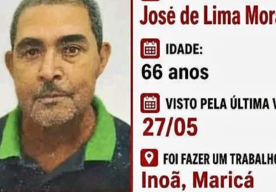 Família procura por idoso desaparecido após sair para trabalho em Inoã