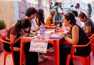 Ação social reúne serviços gratuitos e moradores na quadra da União de Maricá
