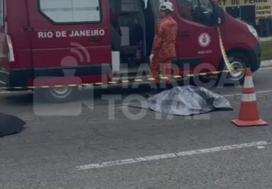 Homem morre após ser atropelado na RJ-106