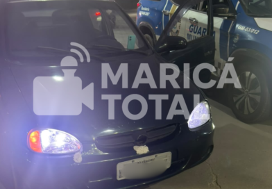 Guarda Municipal recupera carro furtado e prende suspeito na RJ-106