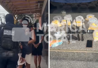 Dois adolescentes são apreendidos após troca de tiros com policiais na Comunidade da Linha