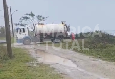 Somar realiza limpeza e desobstrução de drenagem após alagamentos na Praia da Barra