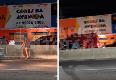 Mulher é atropelada e outro carro bate na traseira de veículo em São José