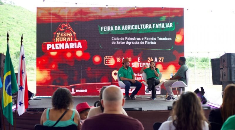 Expo Rural de Maricá debate agricultura familiar, inovação e valorização dos produtores