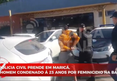 Foragido condenado a 23 anos por feminicídio é preso pela Polícia Civil em Maricá