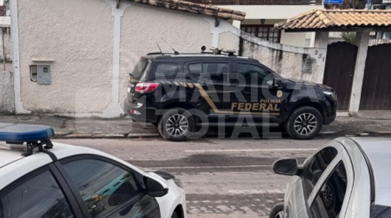 Polícia Federal realiza operação com apoio da 82ª DP em Maricá