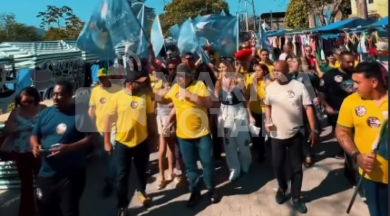 Chiquinho relata caminhada e carreata com General Pazuello em Maricá