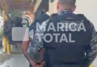 Homem é preso em flagrante após ameaçar a própria mãe e quebrar objetos em Maricá