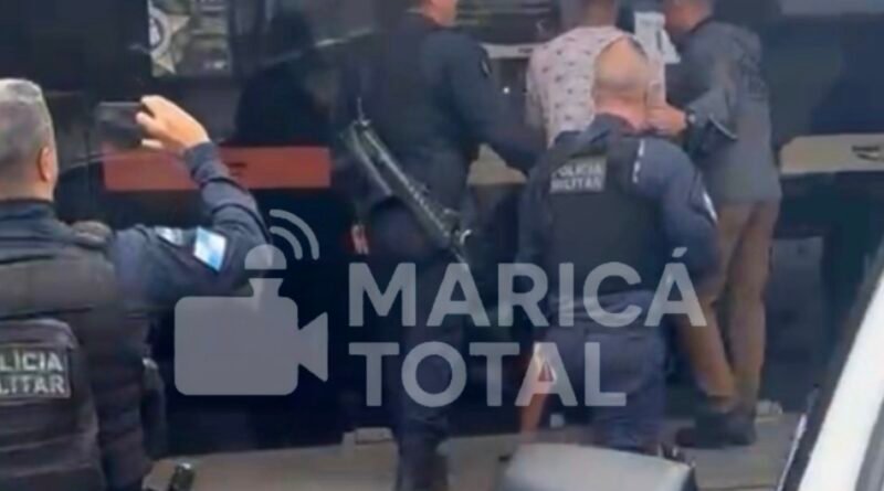 Homem com mandado de prisão é capturado em ação conjunta da PM e Polícia Civil em Maricá