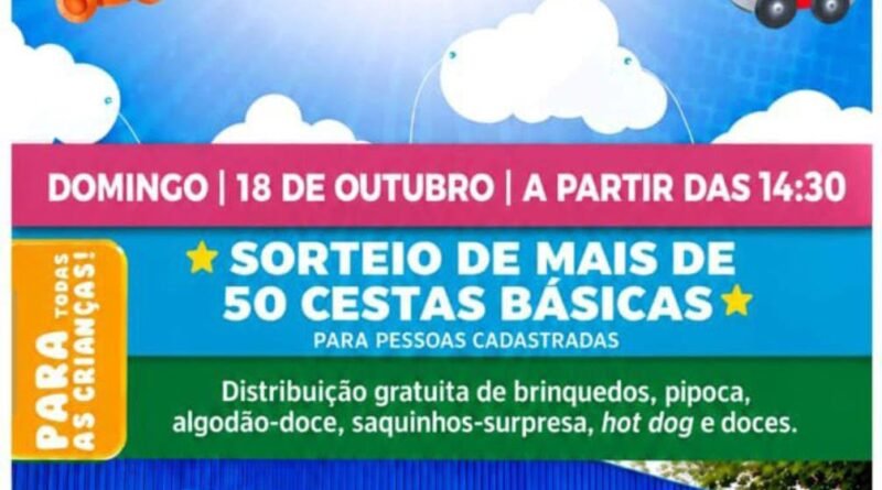 Grande Festa do Dia das Crianças em Itapeba!