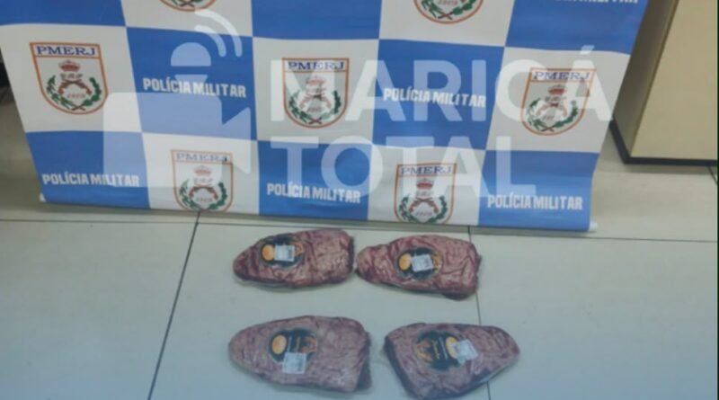 Homem é preso após furtar peças de carne avaliadas em R$ 400 em mercado
