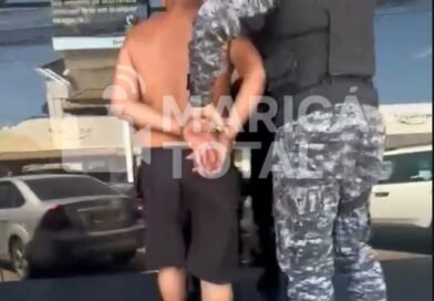 Homem é conduzido à delegacia após ocorrência de violência doméstica em Maricá