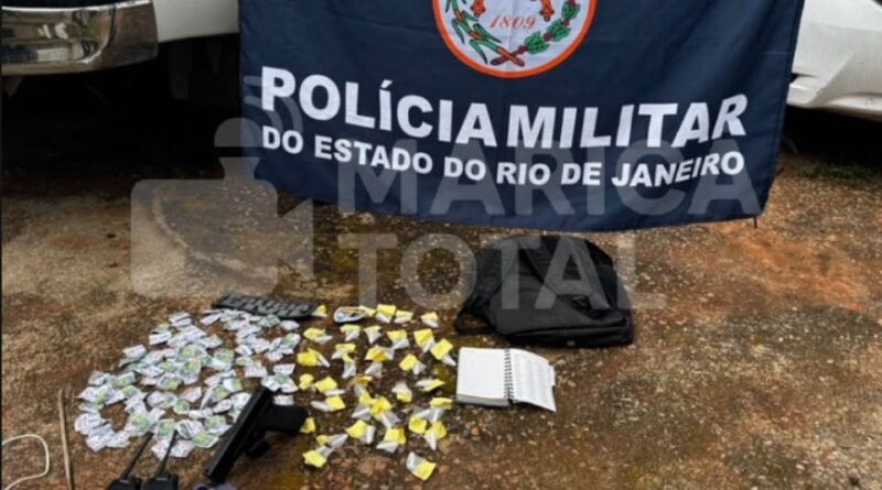 Polícias Civil e Militar desarticulam ponto de tráfico em Jaconé, em Maricá